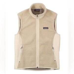 Patagonia Cream Fleece Vest